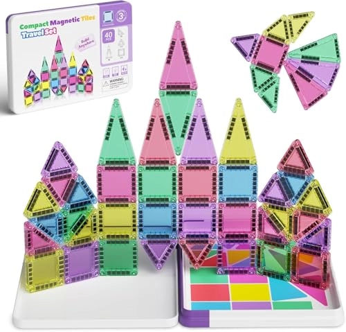Magnetic Tiles - 40 pcs