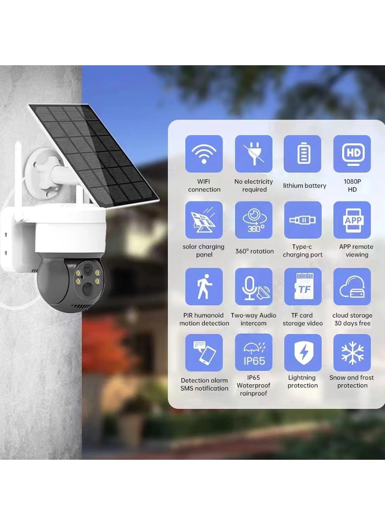 Wireless Solar Camera