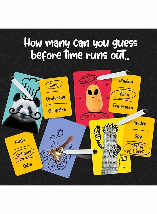 Deface Race - Family Card Game