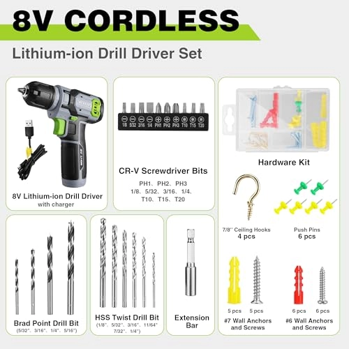 Cordless Drill - 2000mAh