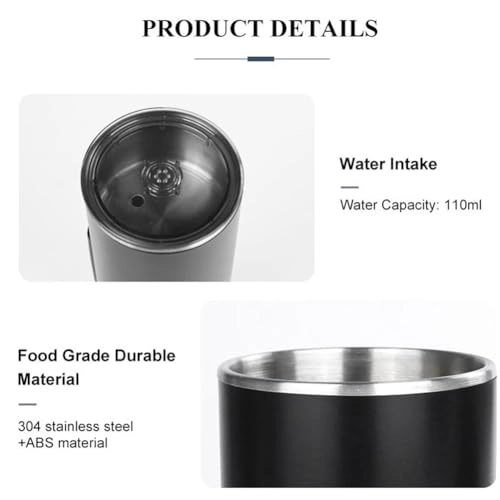 Portable Capsule Coffee Machine - 110 Milliliters ground coffee and coffee capsules