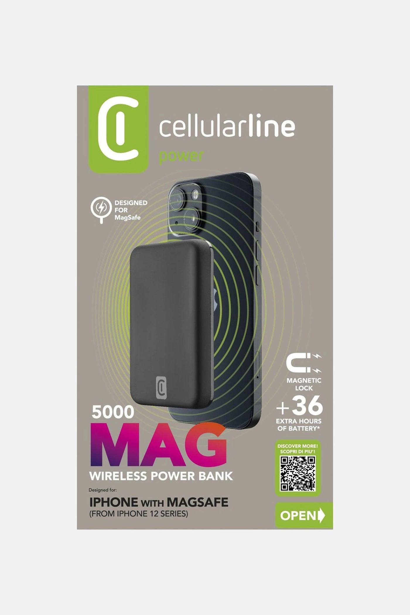 Cellularline MAG 5000 - 5000mAh 7.5W