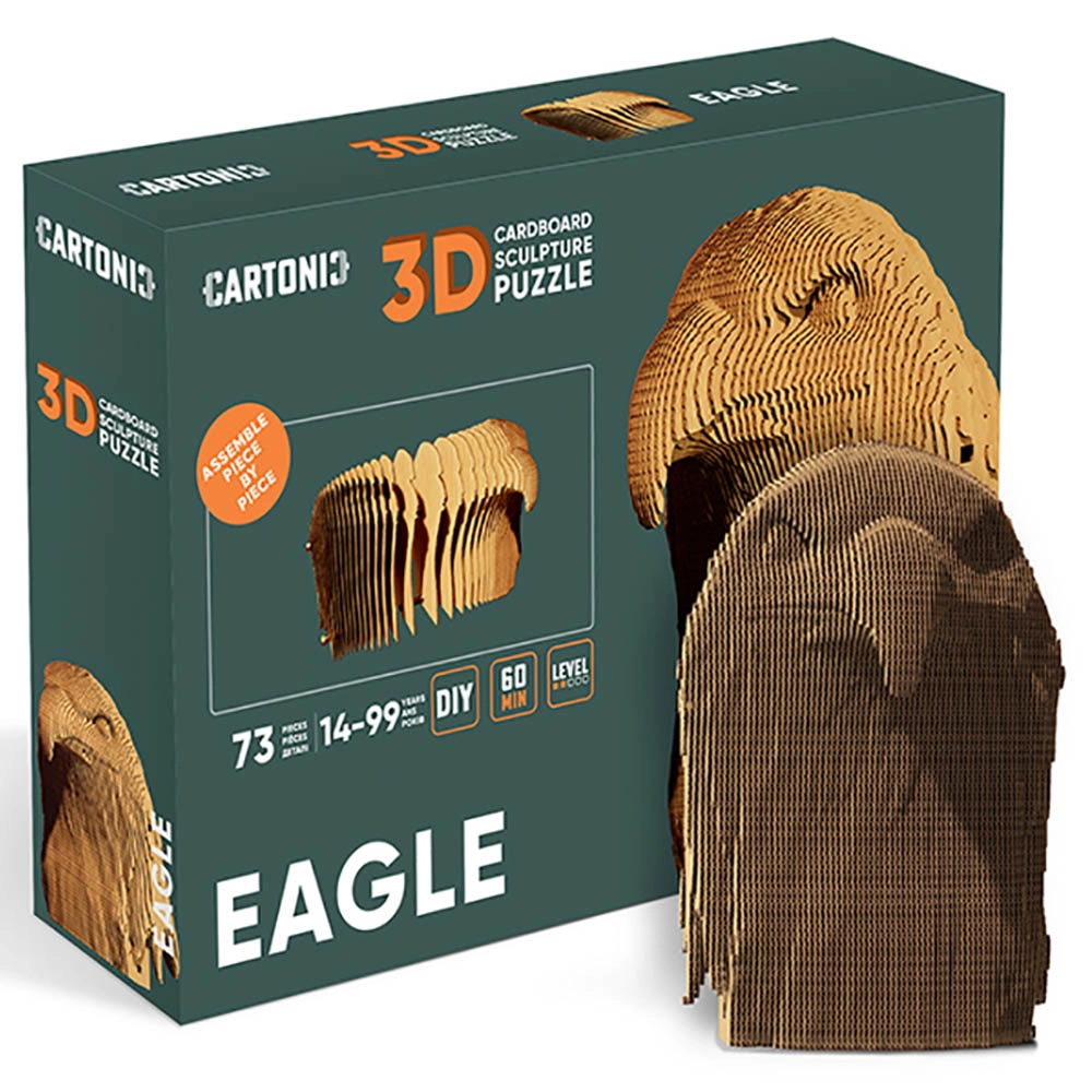 Eagle 3D Puzzle (CARTEAG) - 73 pcs