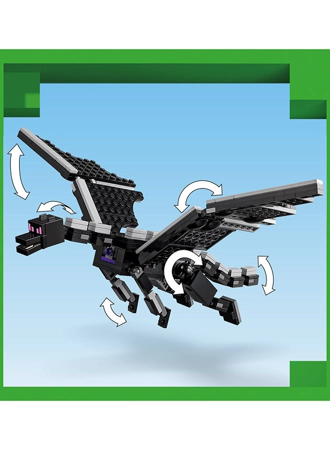 Minecraft The Ender Dragon and End Ship (21264)