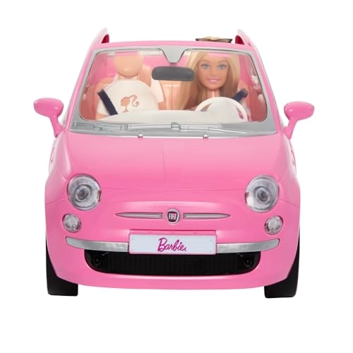 Fiat 500 Doll And Vehicle - 2 pieces Ages 3+