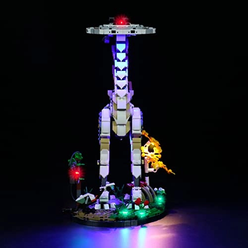 LED Light Set - remote control Compatible with Lego 76989 Tallneck