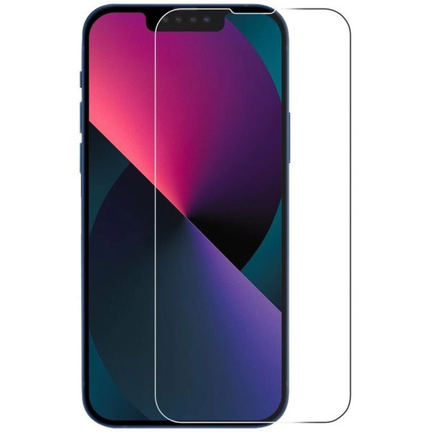 Clear Tempered Glass Screen Protector for iPhone 13/13 Pro