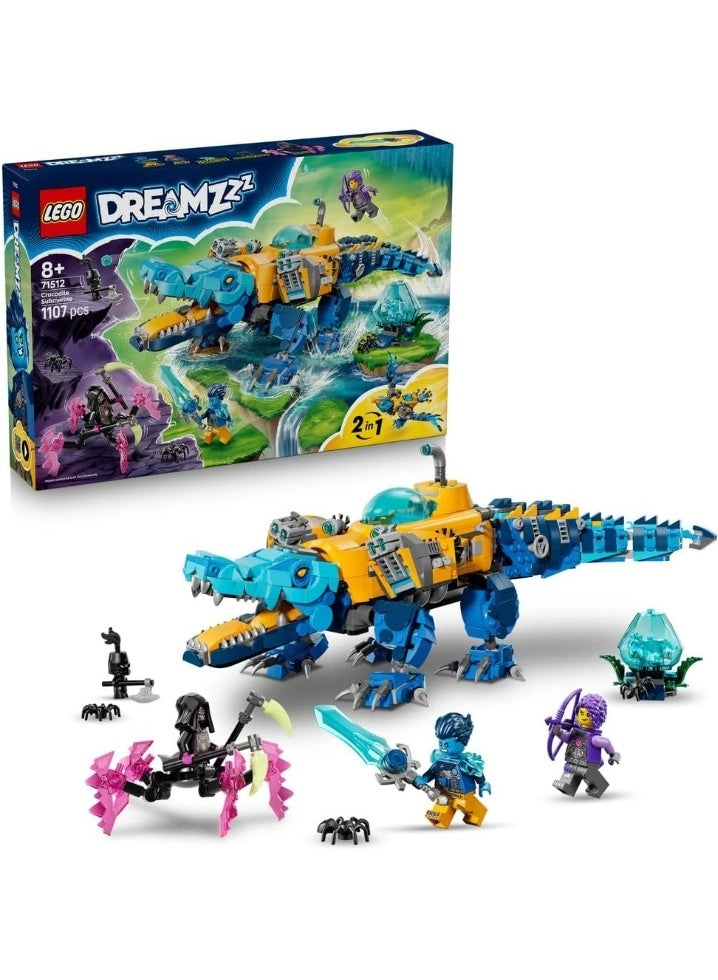 DREAMZzz Crocodile Submarine (71512)