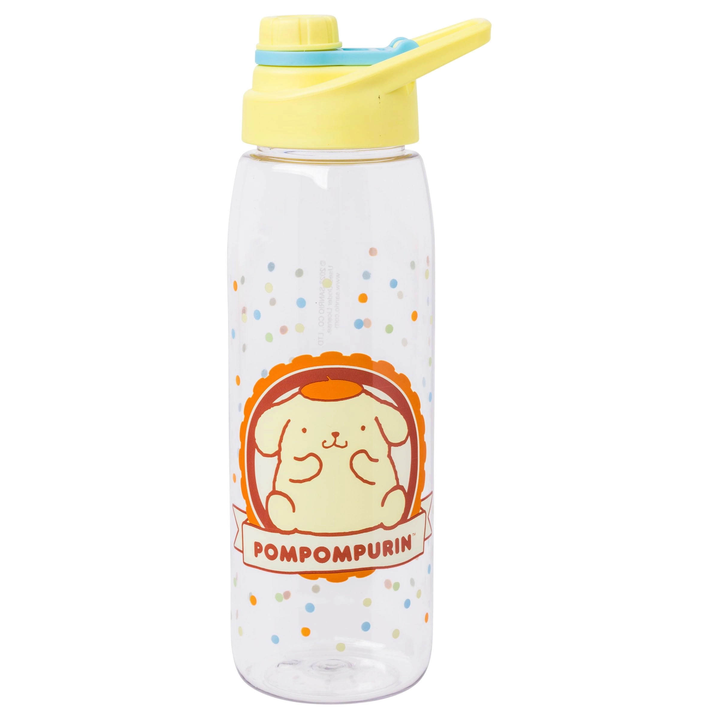 Silver Buffalo Pompompurin Scallop Water Bottle - Screw Lid