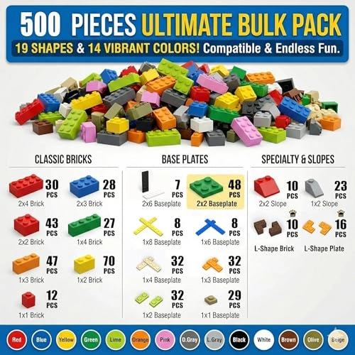 Building Bricks - 500 pcs