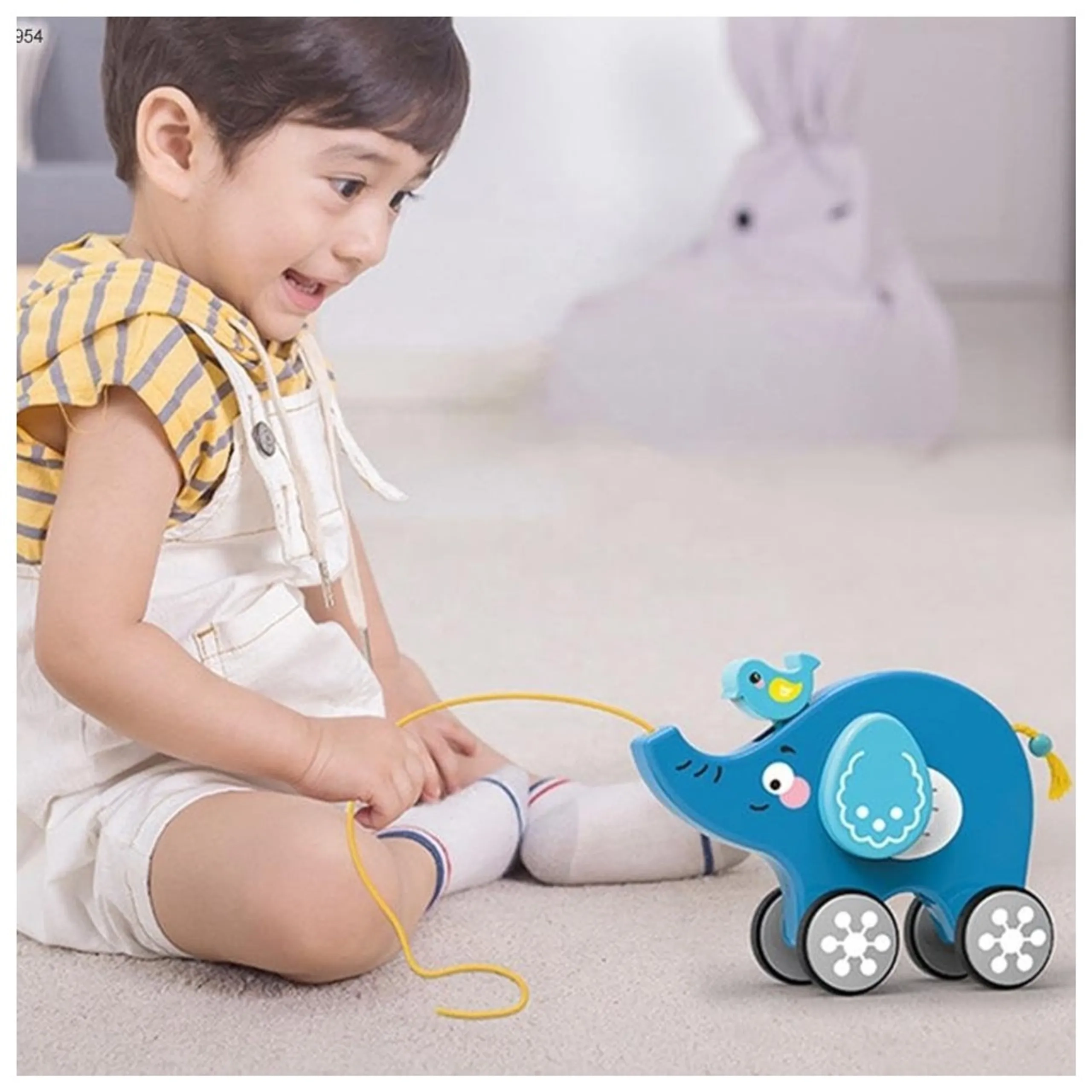 Baby Elephant Pull-Along Toy