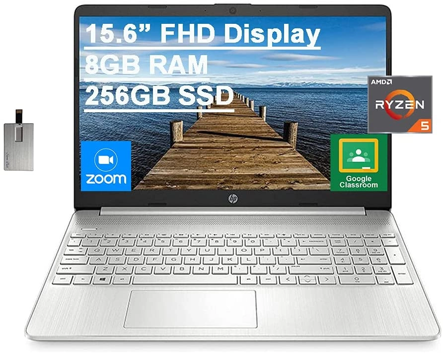 HP 15-EF2127 - 15.6'' 256GB SSD 8GB Ryzen 5 5500U