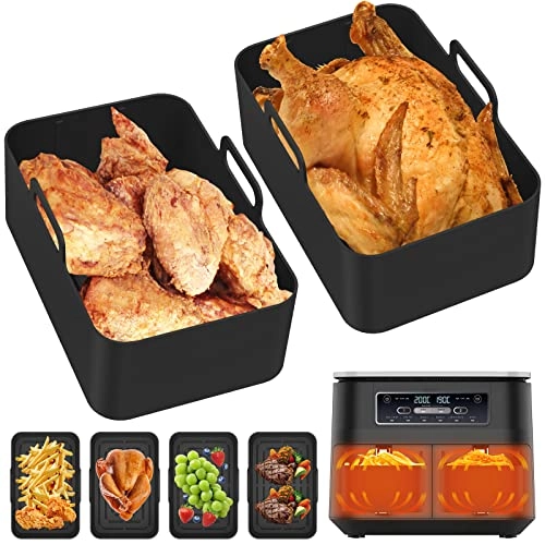 Air Fryer Silicone Liner - Silicone 2 Pcs