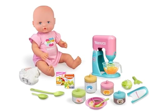 What shall we eat today? - 42 cm Baby Doll two electronic toys Ages 3+