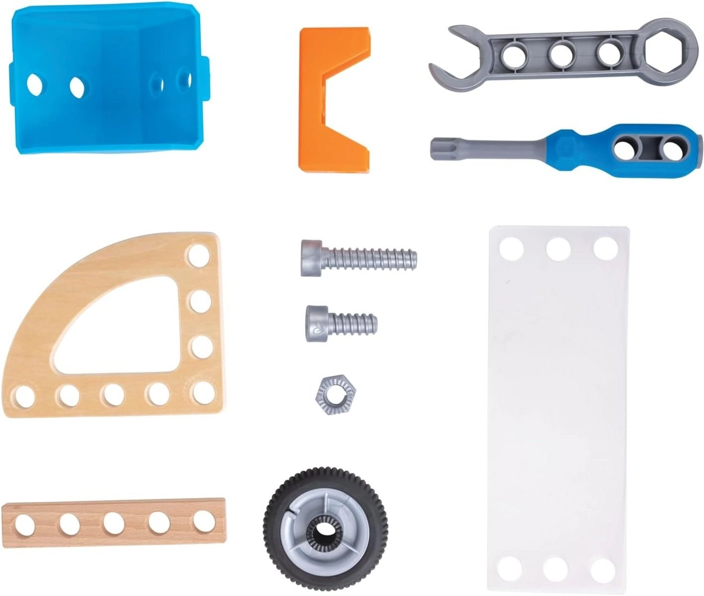 Build 'n' Drive Wooden Car Set - 37pcs