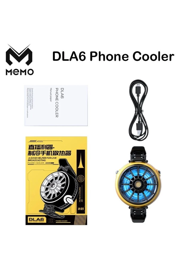 DLA6 - Mobile Phone Cooling Fan 3-Speed Semiconductor Cooling