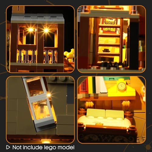 LED Lighting Kit for LEGO 76437 The Burrow Collectors' Edition