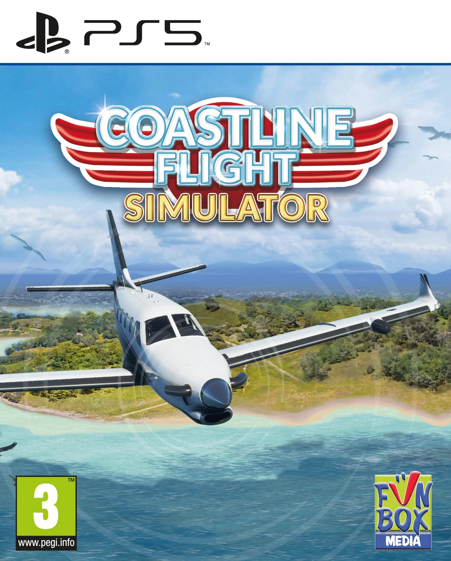 Funbox Media Coastline Flight Simulator - PlayStation 5