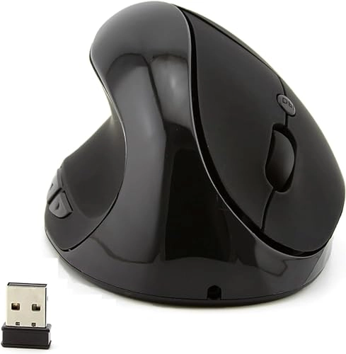 Vertical Mouse - Radio Frequency USB Wireless