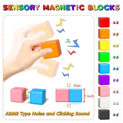 Magnetic Blocks - 54pcs