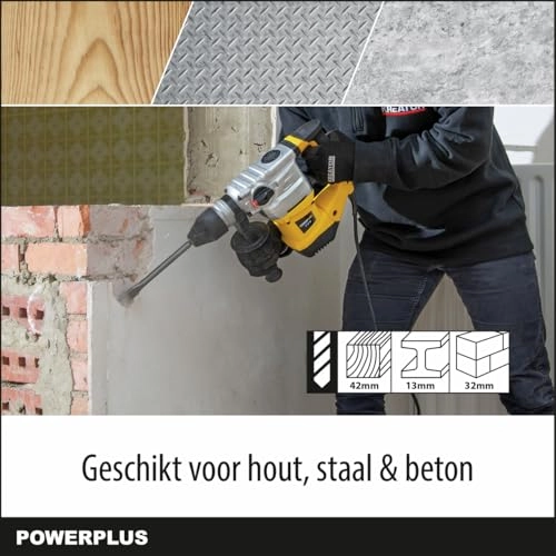 POWX1195 - Combination Drill 1500W