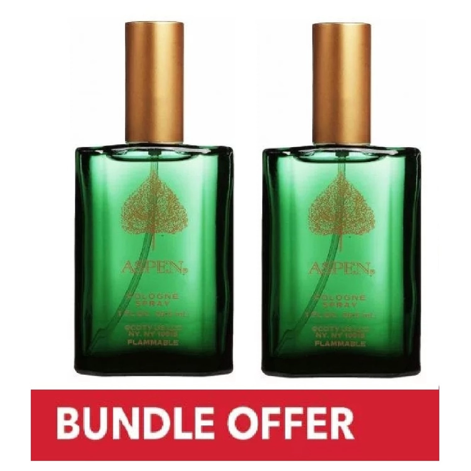 Aspen Eau De Cologne - 118 ml Bundle