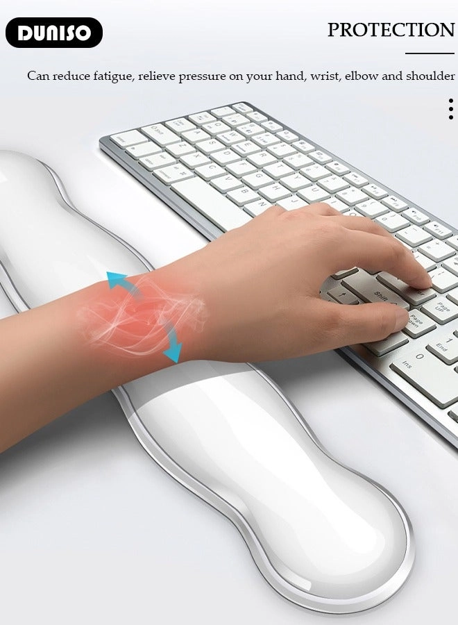 Cloud Ergonomic Mouse Pad