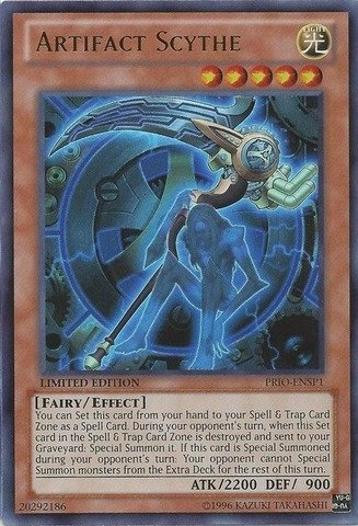 Yu-Gi-Oh! Artifact Scythe PRIO-EN000