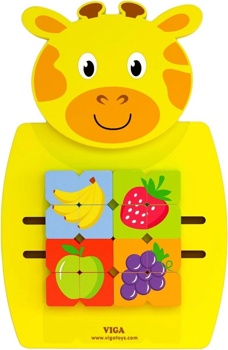 VIGA Wall Toy - Mosaic Fruits - 3 +
