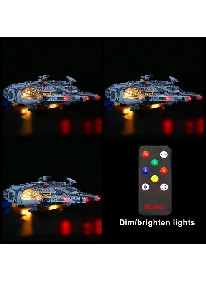 Led Lighting Kit for Millennium Falcon - Compatible with Lego 75257 Remote Control