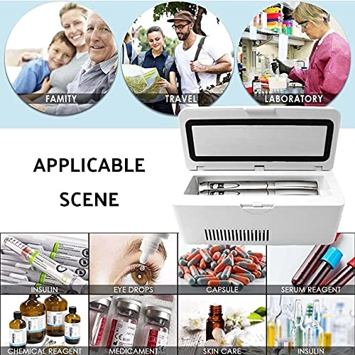 Insulin Cooler - Portable 2-8 Degrees 10200mAH