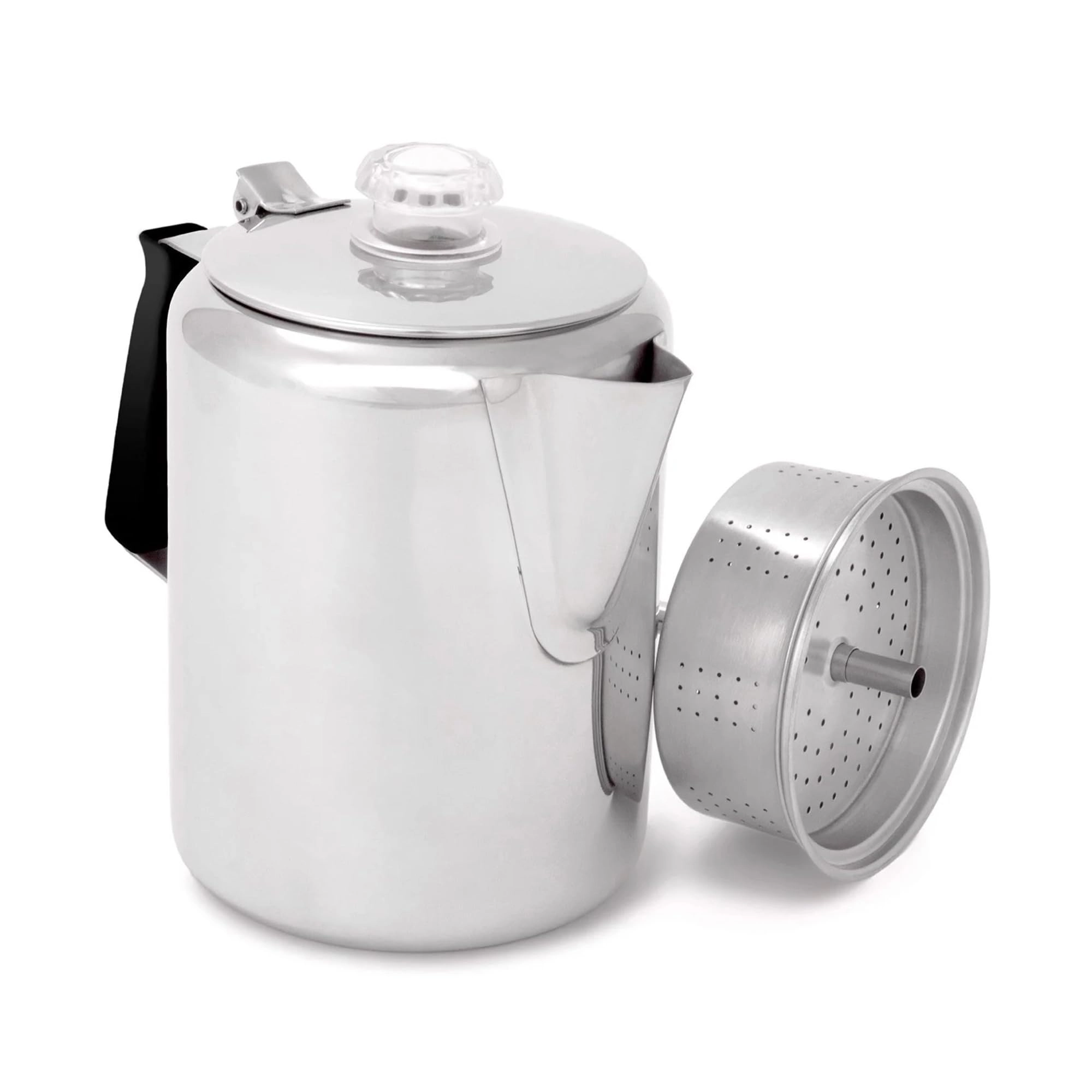 GSI Outdoors, Inc. Glacier Stainless Coffee Percolator - 9 cup