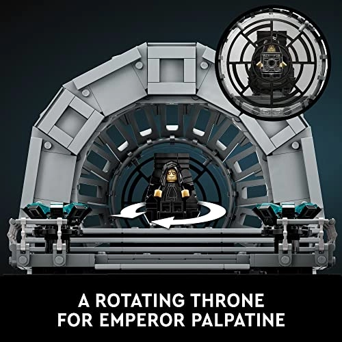Star Wars Emperor's Throne Room Diorama (75352) - 40th Anniversary Luke Skywalker and Darth Vader Minifigures
