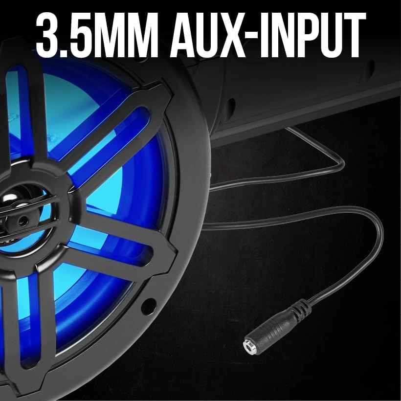 BPS6RGB - Dual 6.5" Speakers