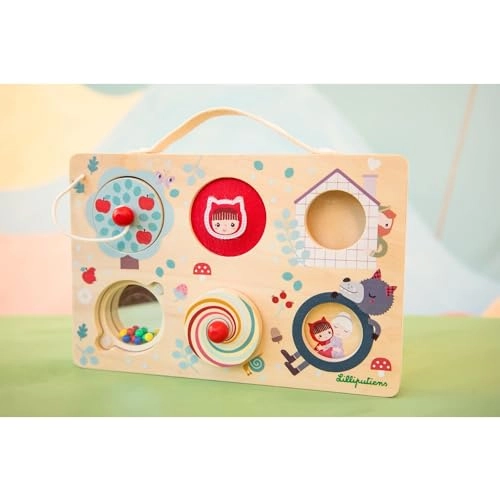 Lilliputiens Activity Board Fairy Tales - 18 months+