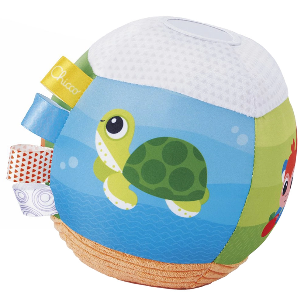 Panda & Chameleon Rattle Ball - Suitable for 3 to 18 months variety of high-quality fabrics