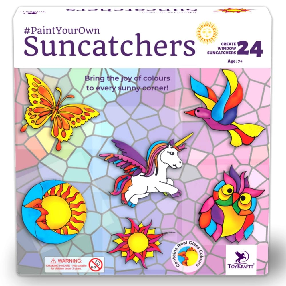 Pegasus Toykraft Pvt Ltd Glass Painting Kit - 24 piece(s)