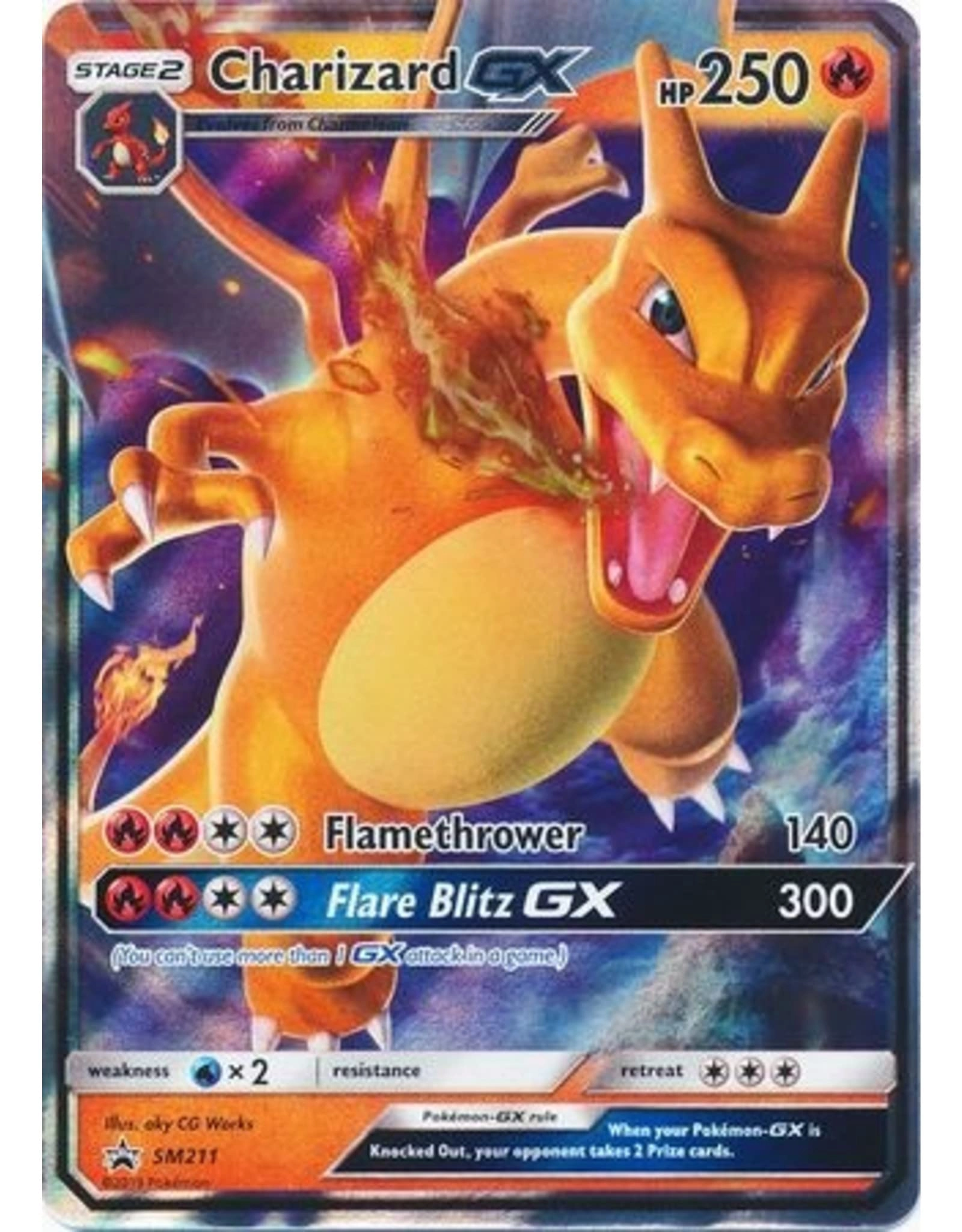 Titan Cards Anime Charizard SM211 - English