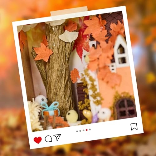 DIY Miniature Dollhouse Kit - Spring