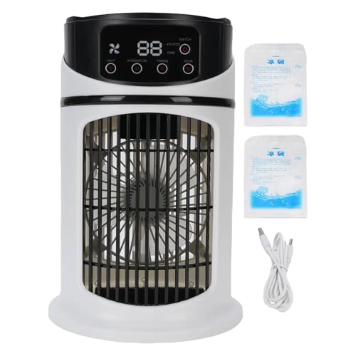 Mini Portable Air Cooler Humidifier 4 in 1 - 300ML