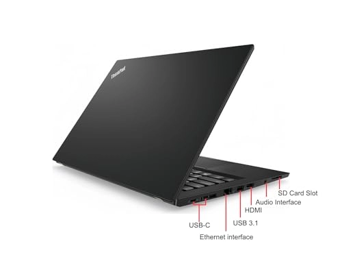 (Renewed) ThinkPad T480s - 14'' 512GB 16GB 512GB Core i5-8350U