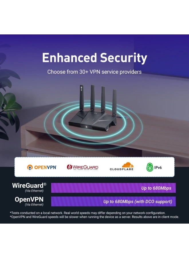 Flint 3 - 9000 Mbps Wi-Fi 7