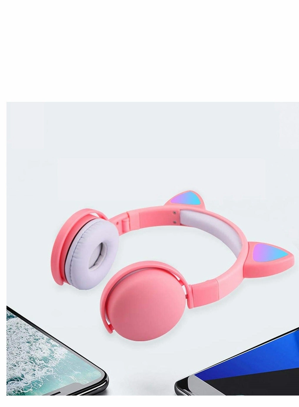 Retro Folding Style Wireless Bluetooth Subwoofer Headphones - Wireless Headset