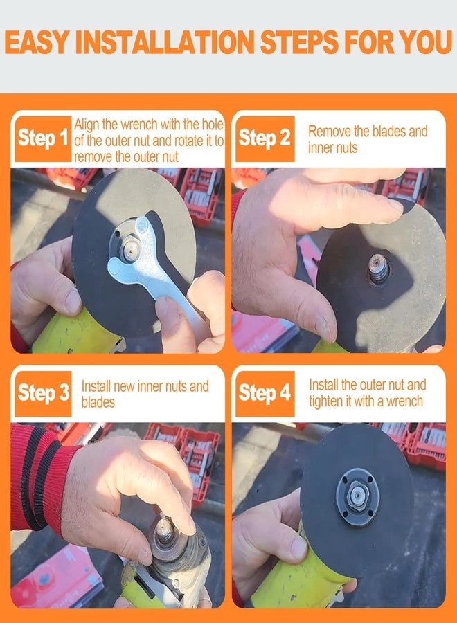 Angle Grinder Outer Lock Nut - 4.5" 5"