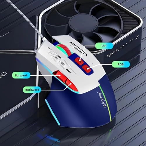 7-Button Corded Mouse - USB