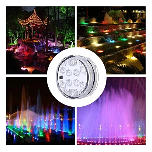 Underwater Submersible LED Lights - 13 LEDs IP68 USB Rechargeable