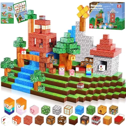 Magnetic Building Blocks - 150 pcs
