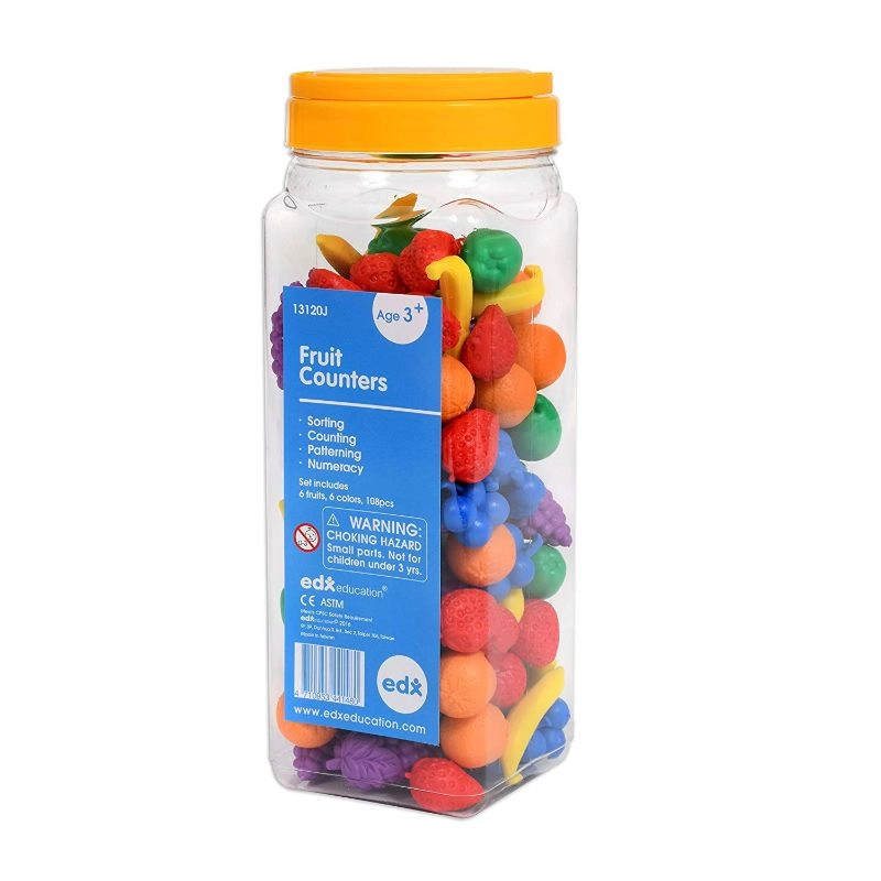 Fruit Counters - Suitable for 3 years & above 108 pieces