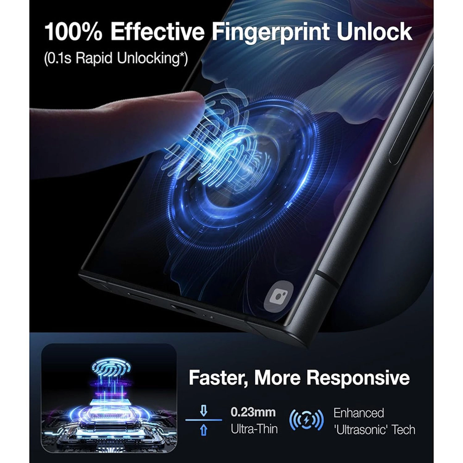 HD Tempered Glass Screen Protector for Samsung Galaxy S24 Ultra