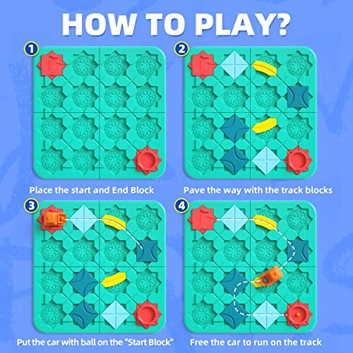 Logical Road Builder - 100 Pieces 38 cm x 38 cm